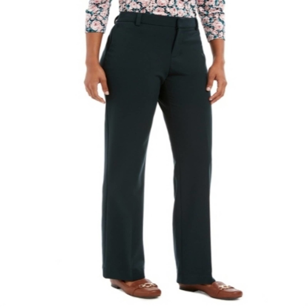 Charter Club Petite Pants Universal Trousers 10P Green
